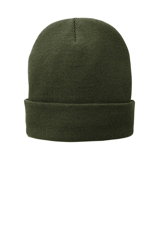 Port Authority Fleece-Lined Knit Cap CP90L Olive Drab Green