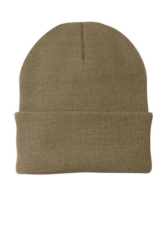 Port Authority Knit Cap CP90 Coyote Brown