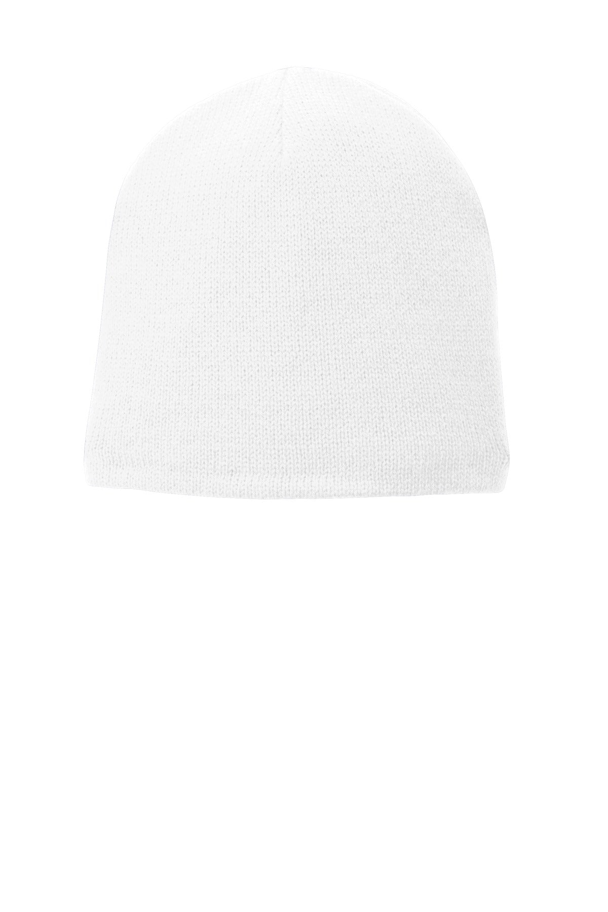 Port Authority Fleece-Lined Beanie Cap CP91L White