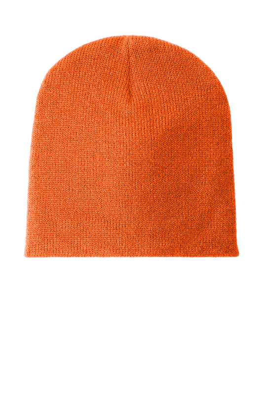 Port Authority Beanie Cap CP91 Neon Orange