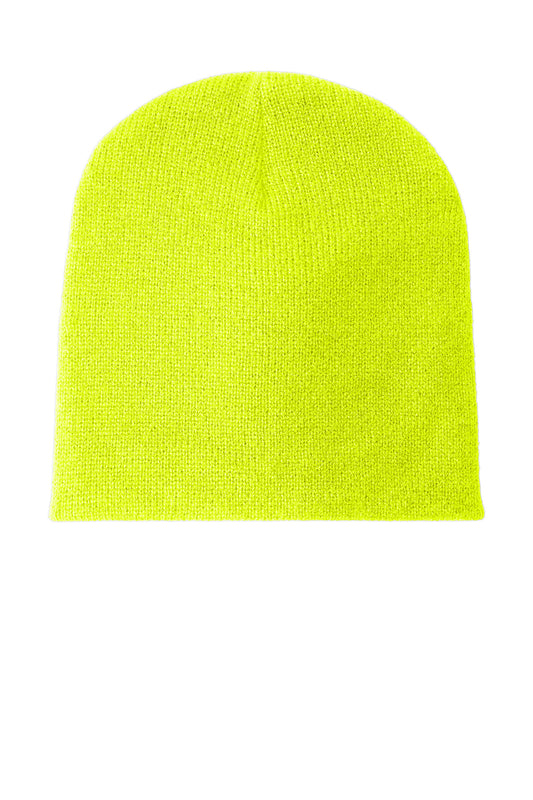 Port Authority Beanie Cap CP91 Neon Yellow