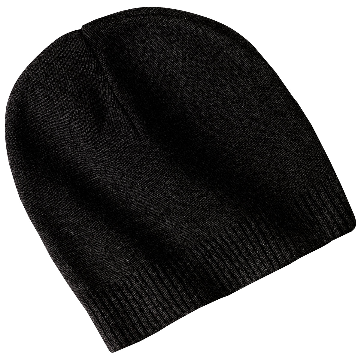 Port Authority 100% Cotton Beanie CP95 Black