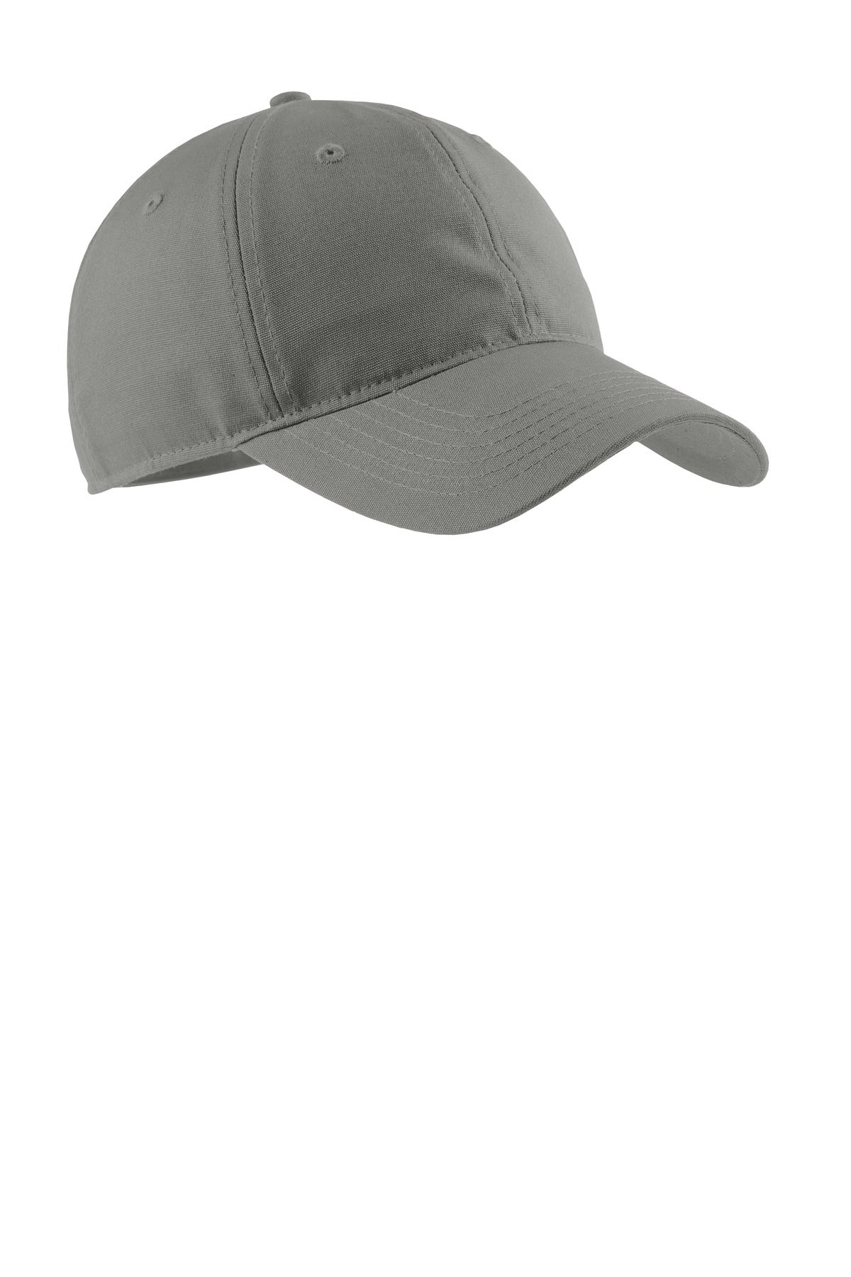 Port Authority Soft Brushed Canvas Cap CP96 Deep Smoke