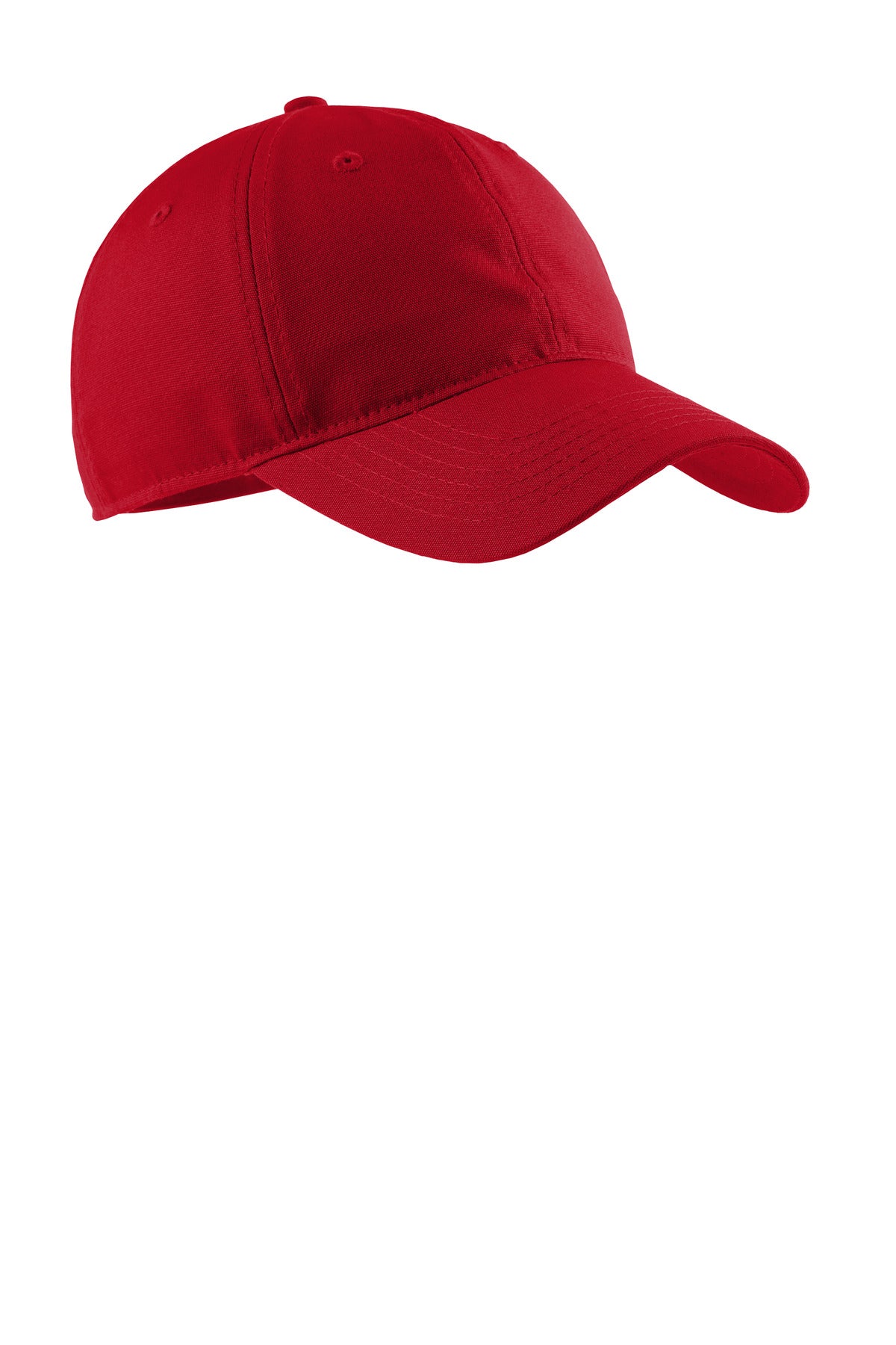 Port Authority Soft Brushed Canvas Cap CP96 Red