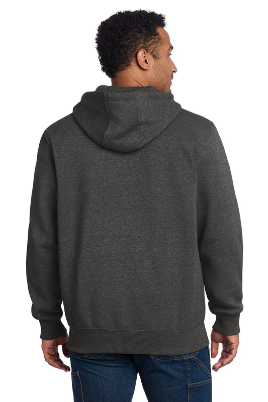 Carhartt Rain Defender Paxton Heavyweight Hooded Zip-Front Sweatshirt CT100614 Carbon Heather