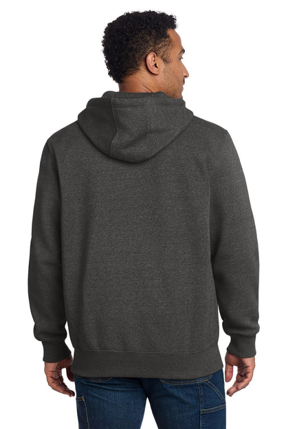 Carhartt Rain Defender Paxton Heavyweight Hooded Zip-Front Sweatshirt CT100614 Carbon Heather