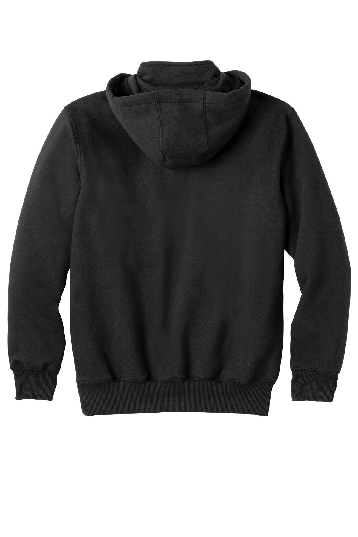 Carhartt Rain Defender Paxton Heavyweight Hooded Zip Mock Sweatshirt CT100617 Black