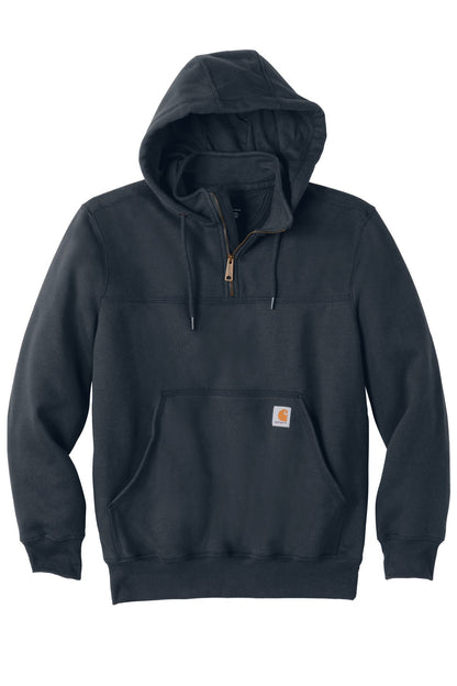 Carhartt Rain Defender Paxton Heavyweight Hooded Zip Mock Sweatshirt image 3