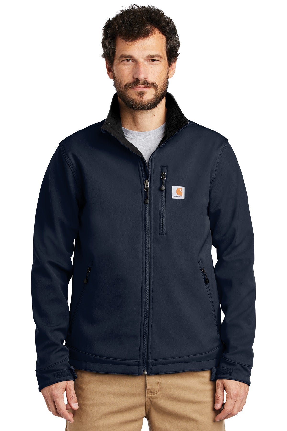 Carhartt  Crowley Soft Shell Jacket. CT102199 Navy