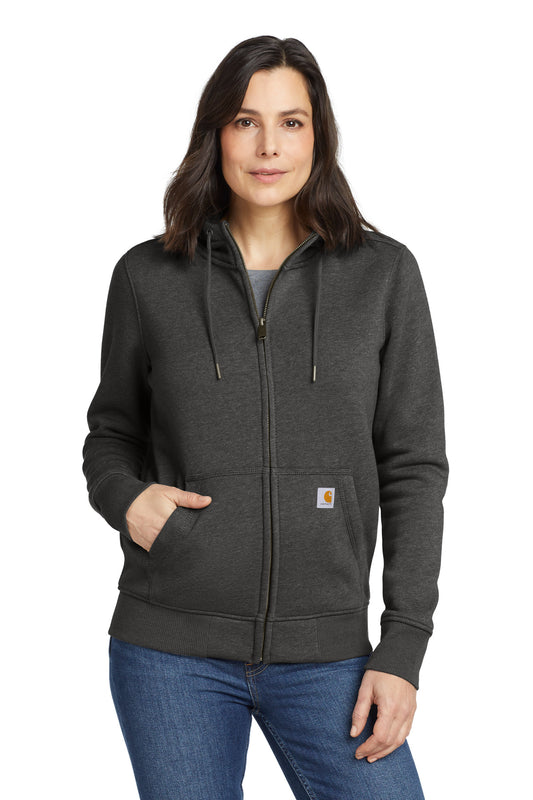 Carhartt Women's Clarksburg Full-Zip Hoodie CT102788 Carbon Heather