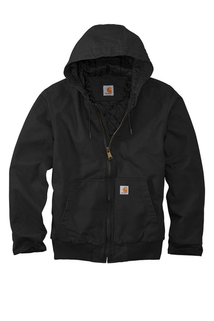 Carhartt Washed Duck Active Jac CT104050 Black