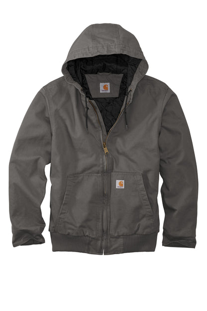 Carhartt Washed Duck Active Jac CT104050 Gravel