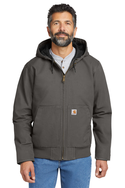 Carhartt Washed Duck Active Jac CT104050 Gravel