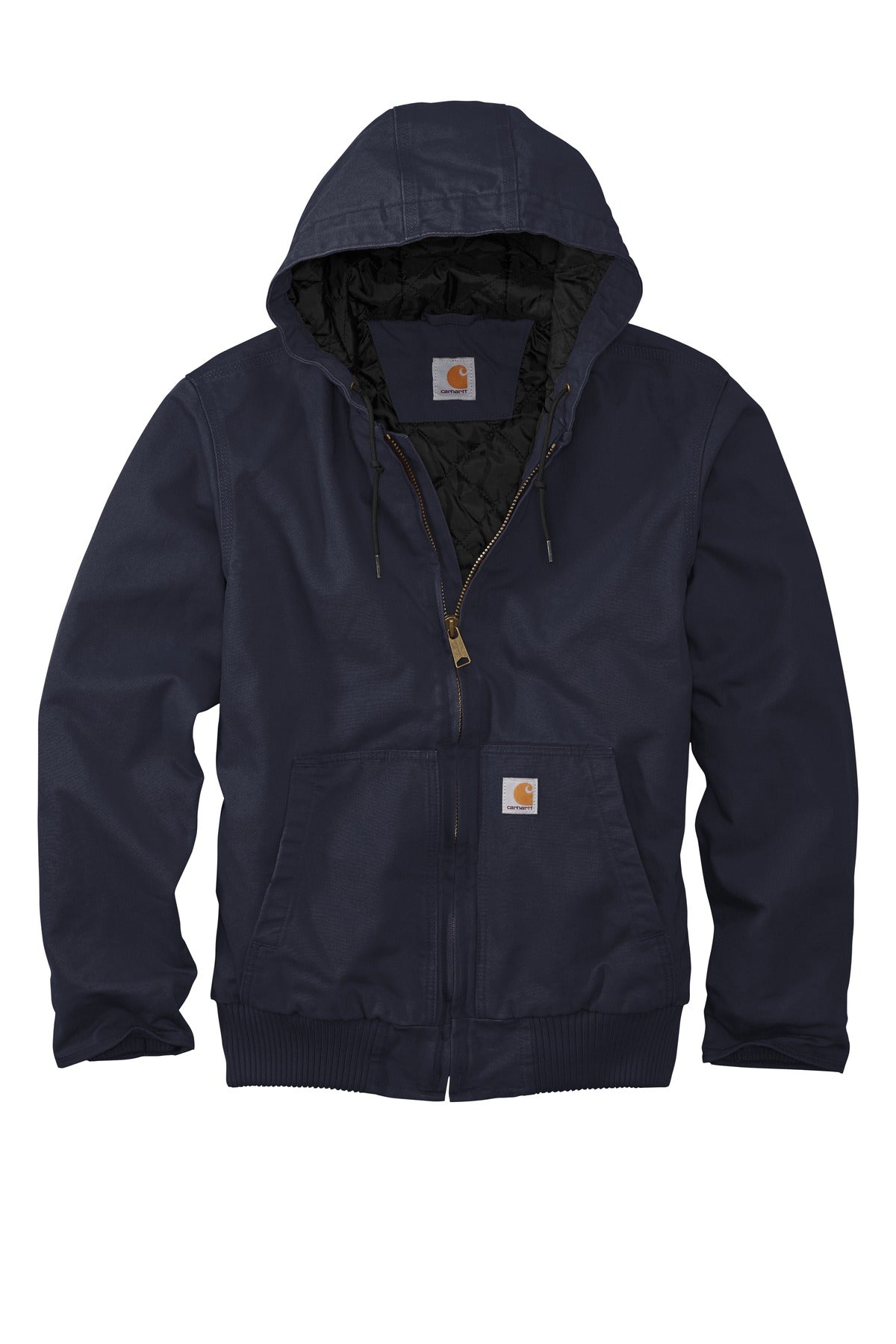 Carhartt Washed Duck Active Jac CT104050 Navy