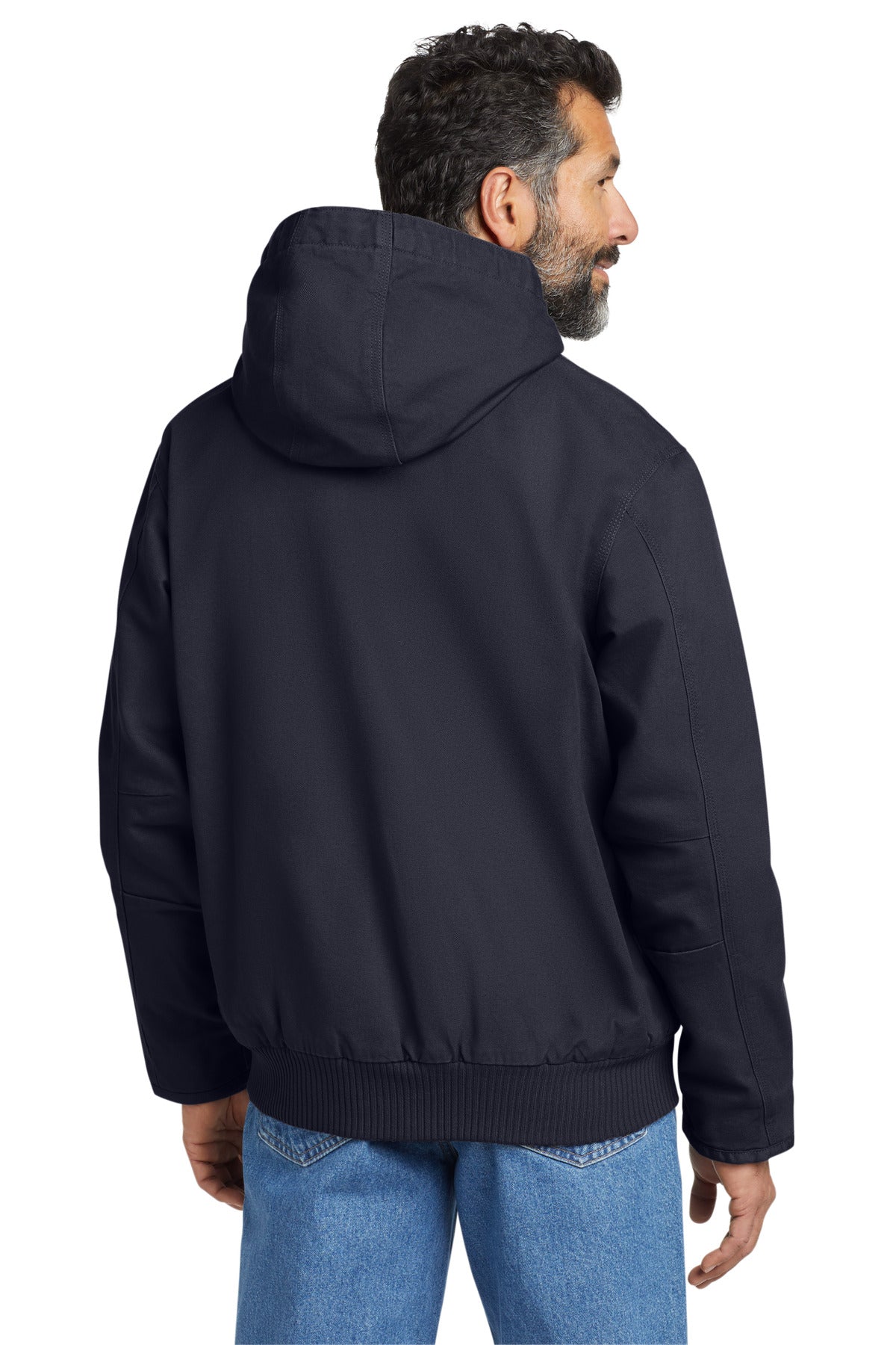 Carhartt Washed Duck Active Jac CT104050 Navy