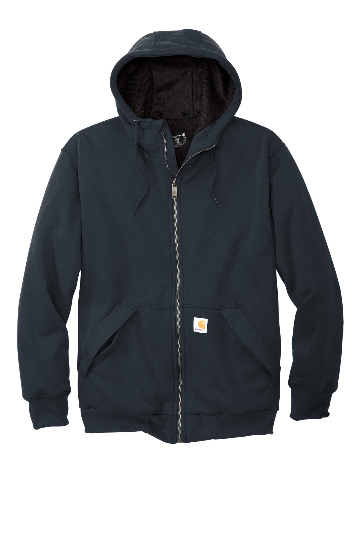 Carhartt Midweight Thermal-Lined Full-Zip Sweatshirt CT104078 New Navy