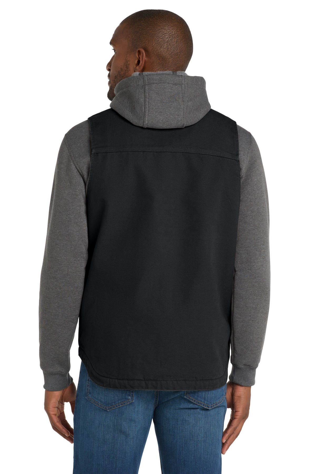 Carhartt Sherpa-Lined Mock Neck Vest CT104277 Black