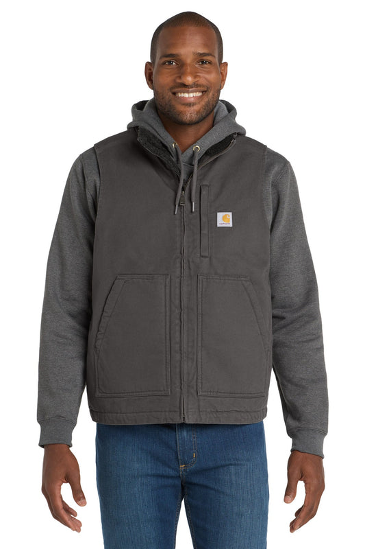 Carhartt Sherpa-Lined Mock Neck Vest CT104277 image 1