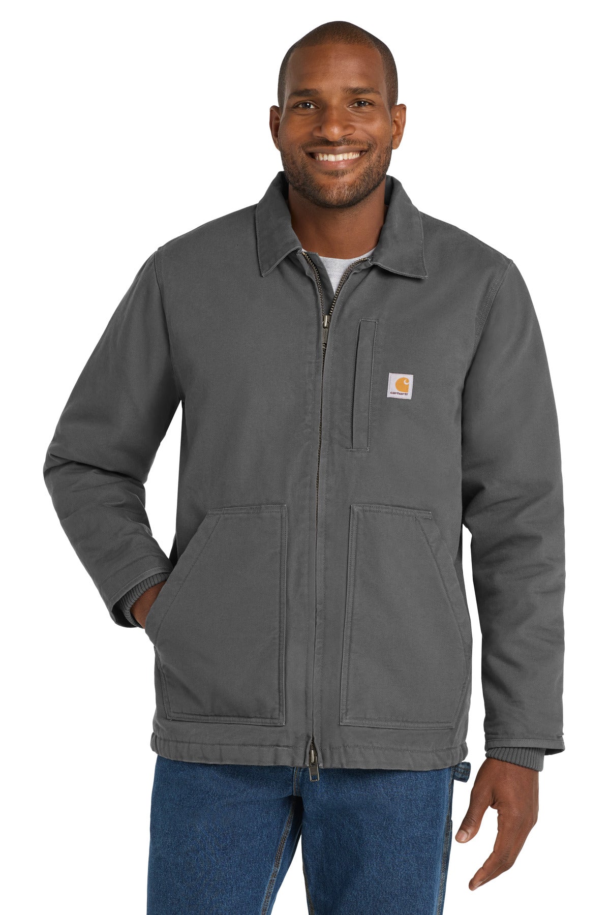 Carhartt Sherpa-Lined Coat CT104293 Gravel
