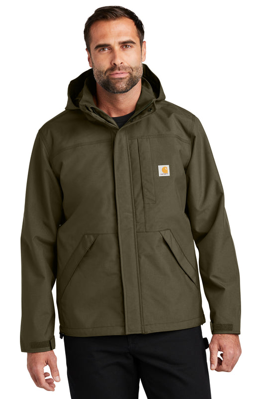Carhartt Storm Defender Shoreline Jacket CT104670 Moss