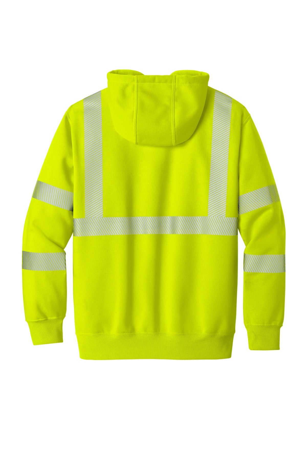 Carhartt ANSI 107 Class 3 Hooded Sweatshirt CT104987 Brite Lime