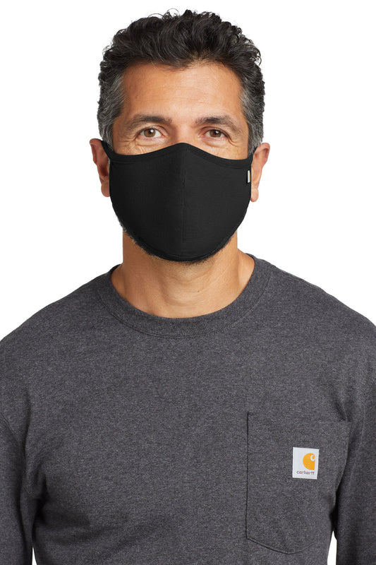 Carhartt Cotton Ear Loop Face Mask (3 pack)  CT105160 Black