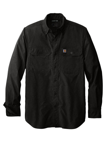 Carhartt Force Solid Long Sleeve Shirt CT105291 Black
