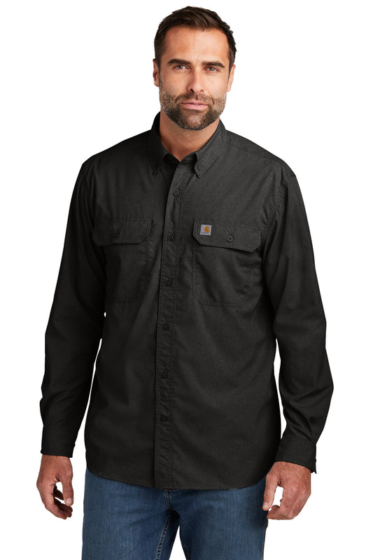 Carhartt Force Solid Long Sleeve Shirt CT105291 Black