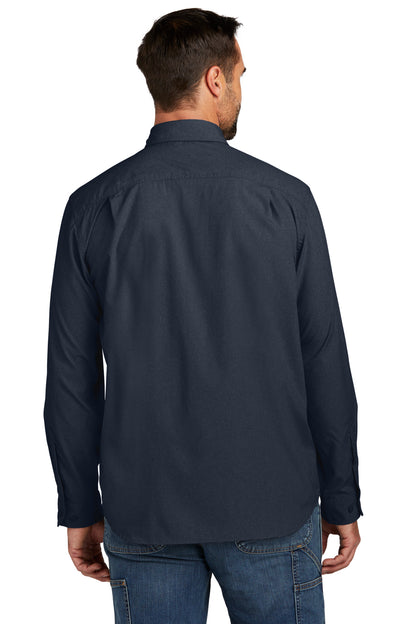 Carhartt Force Solid Long Sleeve Shirt CT105291 Navy