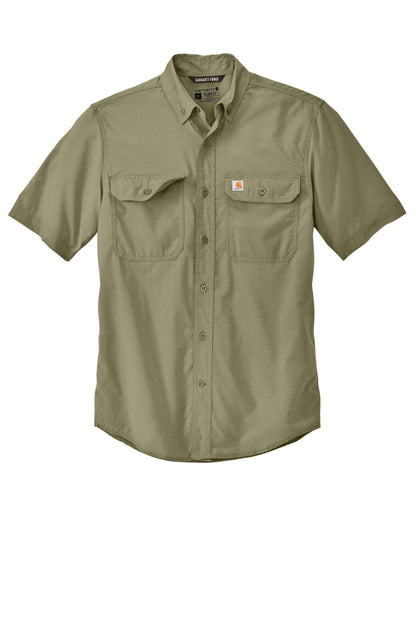 Carhartt Force Solid Short Sleeve Shirt CT105292 Burnt Olive