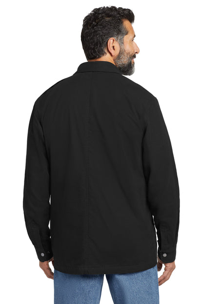Carhartt Rugged Flex Fleece-Lined Shirt Jac CT105532 Black