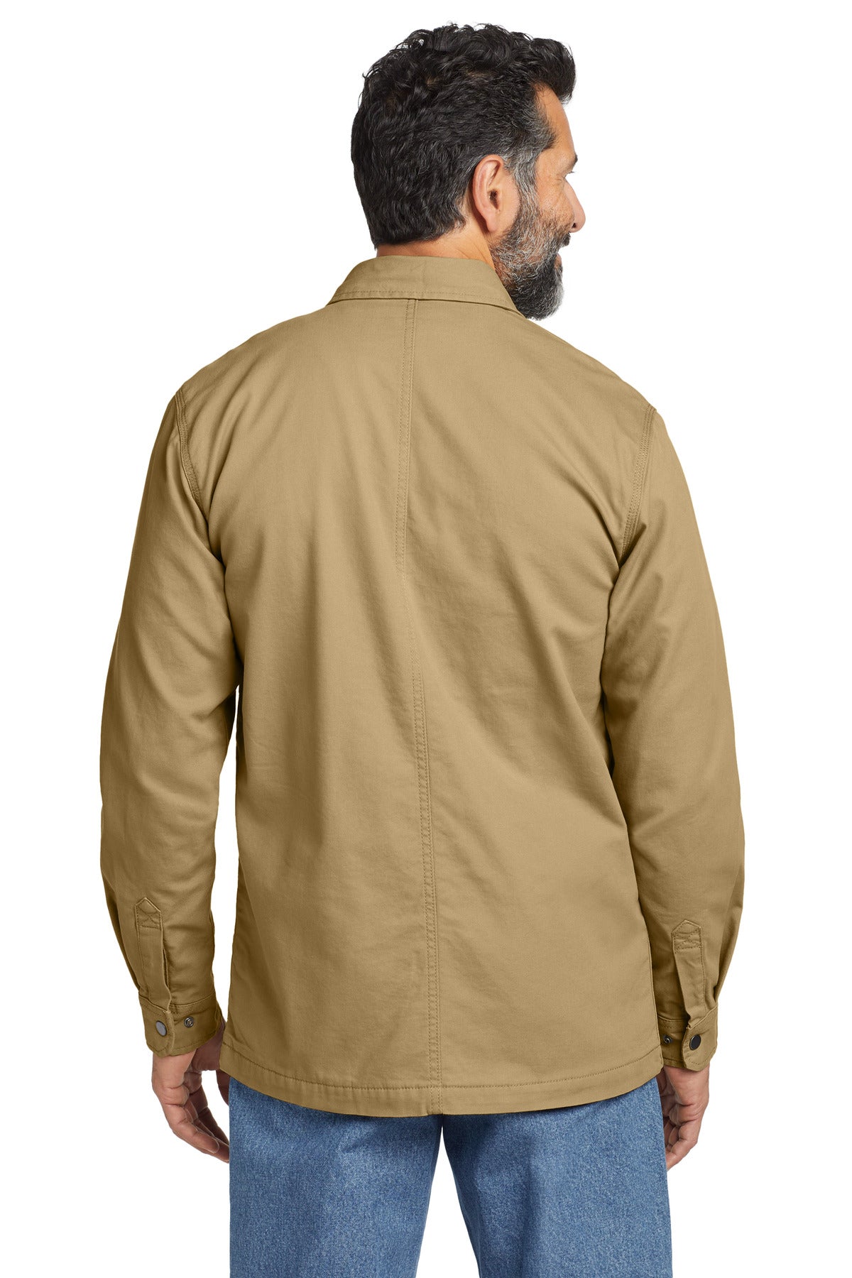 Carhartt Rugged Flex Fleece-Lined Shirt Jac CT105532 Dark Khaki
