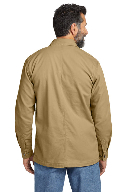Carhartt Rugged Flex Fleece-Lined Shirt Jac CT105532 Dark Khaki