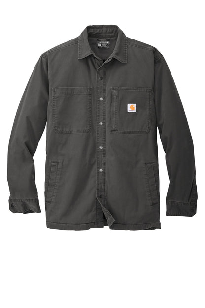 Carhartt Rugged Flex Fleece-Lined Shirt Jac CT105532 Shadow Grey