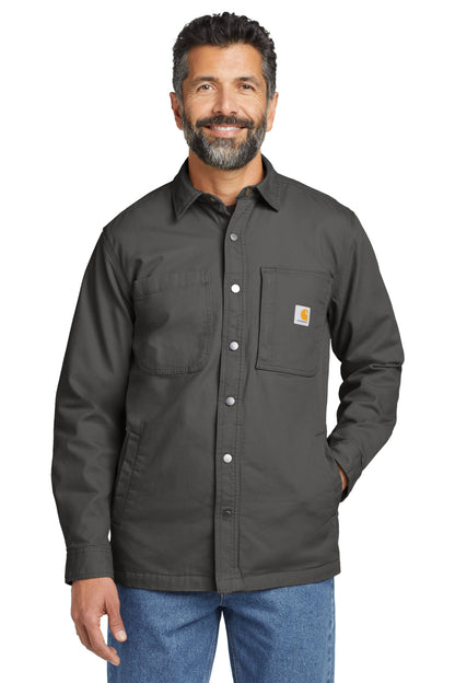 Carhartt Rugged Flex Fleece-Lined Shirt Jac CT105532 Shadow Grey