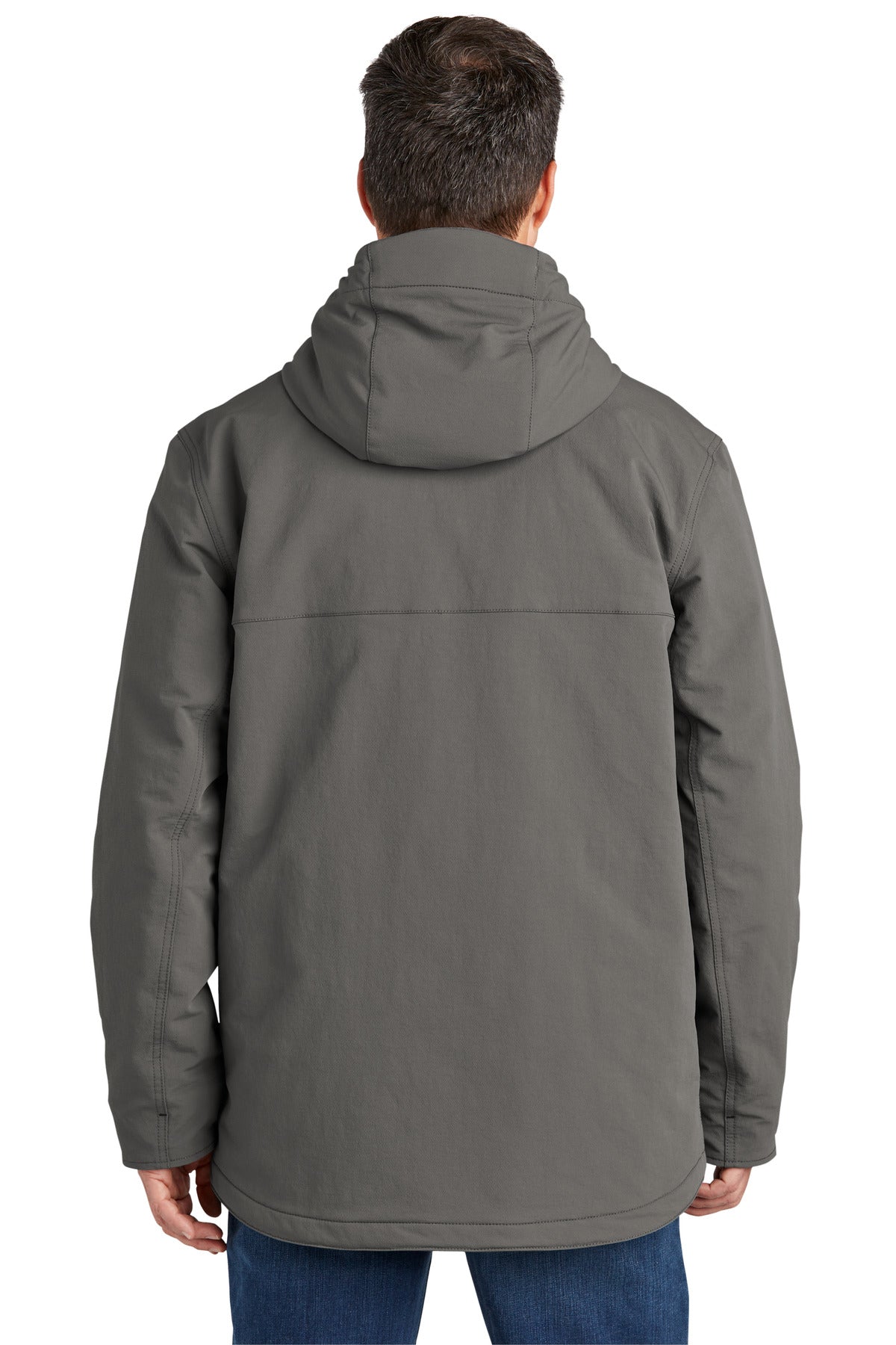 Carhartt Super Dux Insulated Hooded Coat CT105533 Gravel