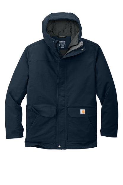 Carhartt Super Dux Insulated Hooded Coat CT105533 Navy