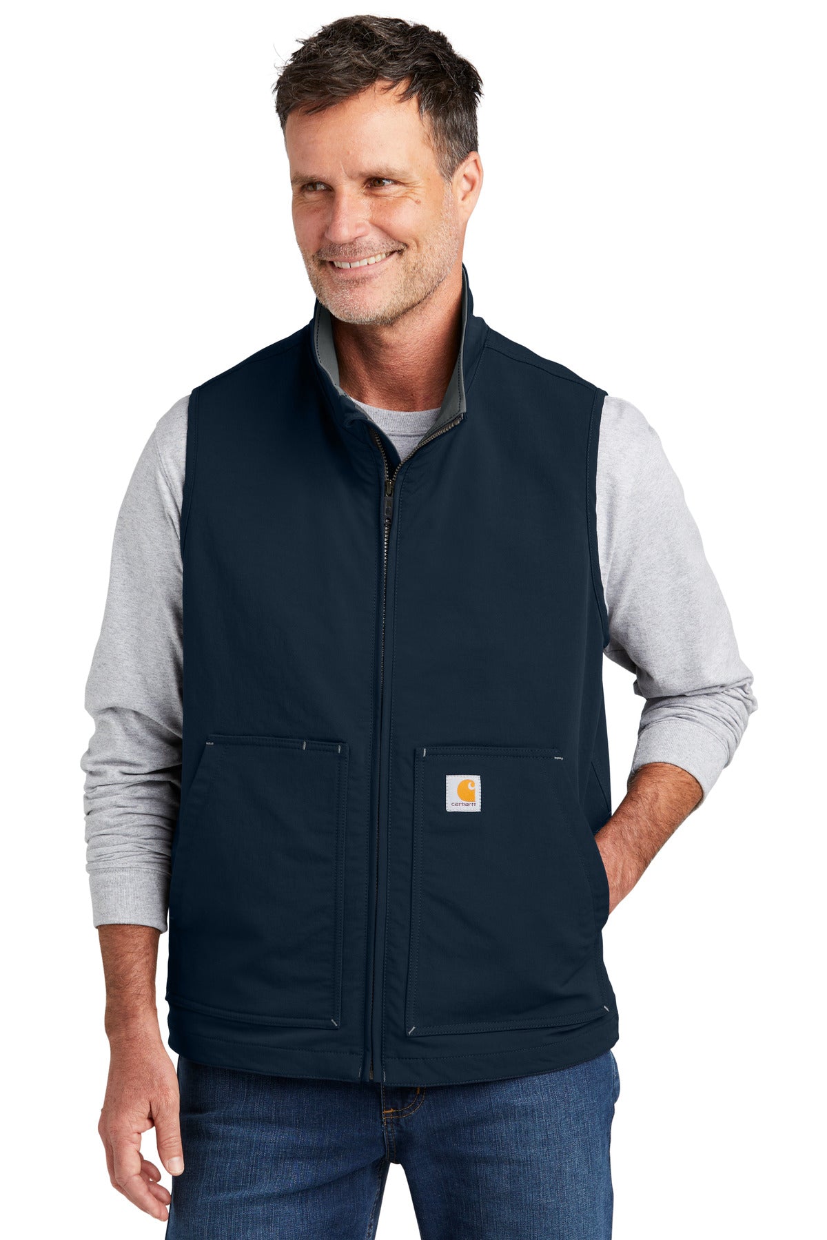 Carhartt Super Dux Soft Shell Vest CT105535 Navy