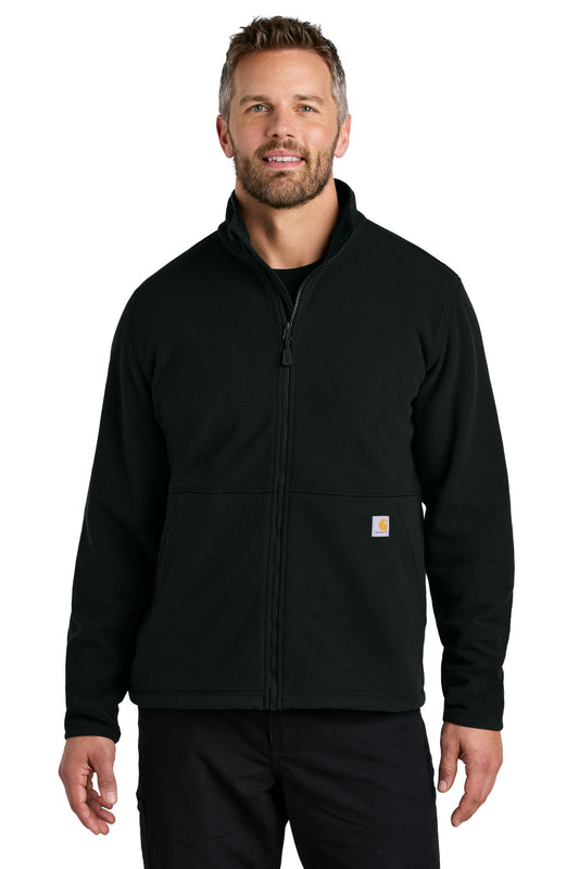 Carhartt Textured Full-Zip Fleece Jacket CT106416 Black
