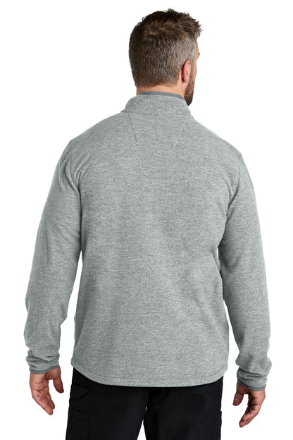 Carhartt Textured Full-Zip Fleece Jacket CT106416 Heather Grey