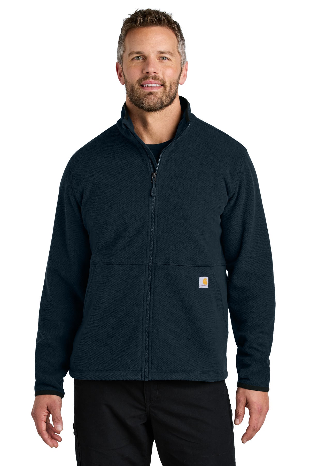 Carhartt Textured Full-Zip Fleece Jacket image 1