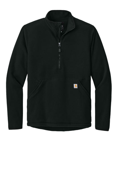 Carhartt Textured 1/2-Zip Fleece Jacket CT106417 Black
