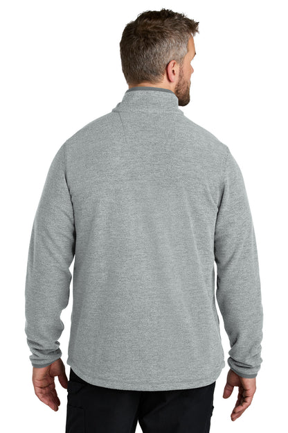 Carhartt Textured 1/2-Zip Fleece Jacket CT106417 Heather Grey