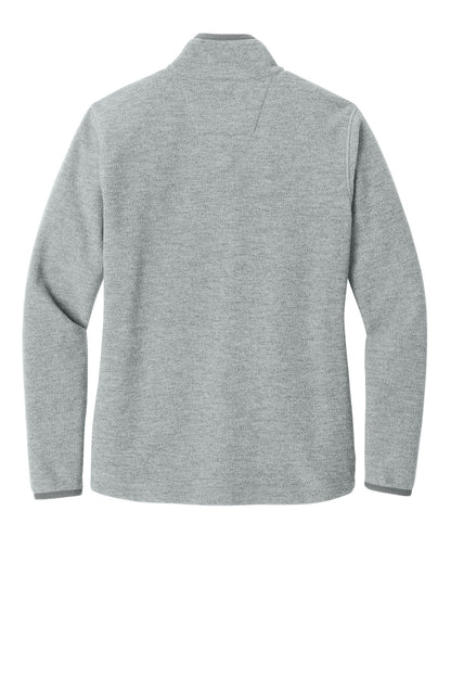 Carhartt Women's Textured Full-Zip Fleece Jacket CT106419 Carbon Heather
