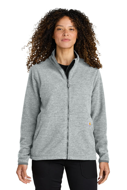 Carhartt Women's Textured Full-Zip Fleece Jacket image 1