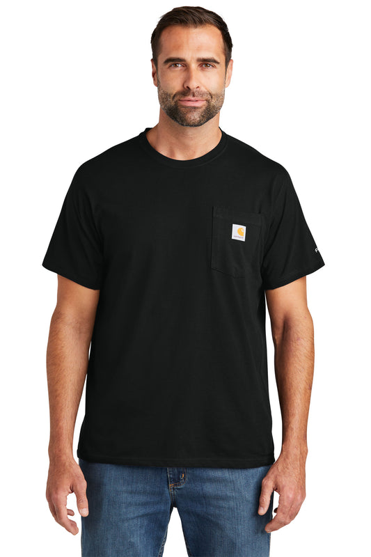 Carhartt Force Short Sleeve Pocket T-Shirt CT106652 Black