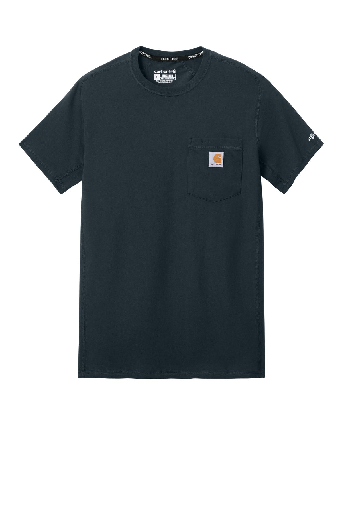 Carhartt Force Short Sleeve Pocket T-Shirt CT106652 Navy