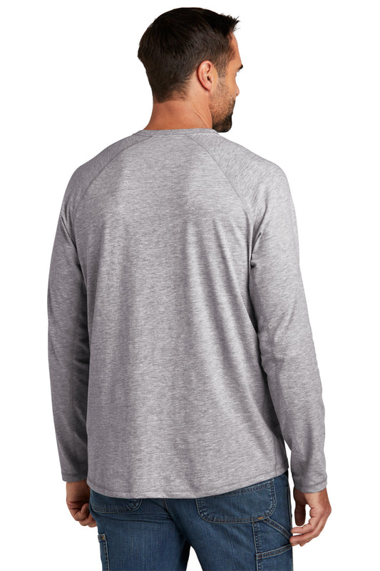 Carhartt Force Long Sleeve Pocket T-Shirt CT106656 Heather Grey