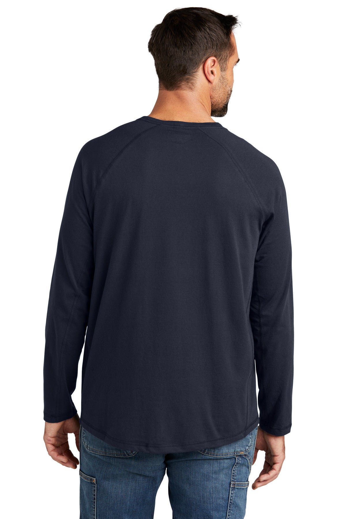 Carhartt Force Long Sleeve Pocket T-Shirt CT106656 Navy