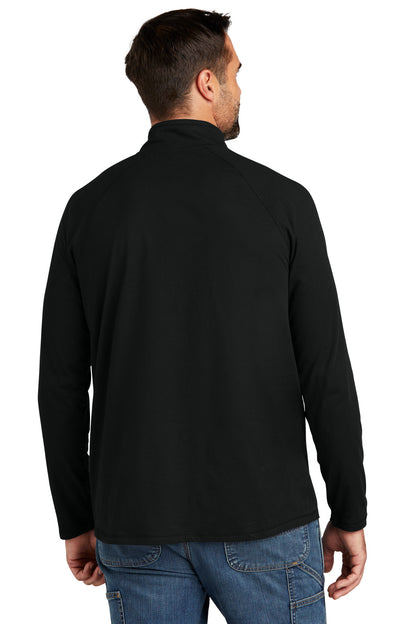 Carhartt Force 1/4-Zip Long Sleeve T-Shirt CT106660 Black